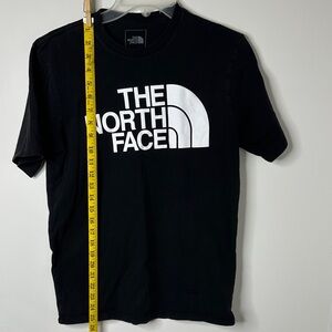 The North Face Black and White Logo Men's Tee Shirt Sleeve Size S
